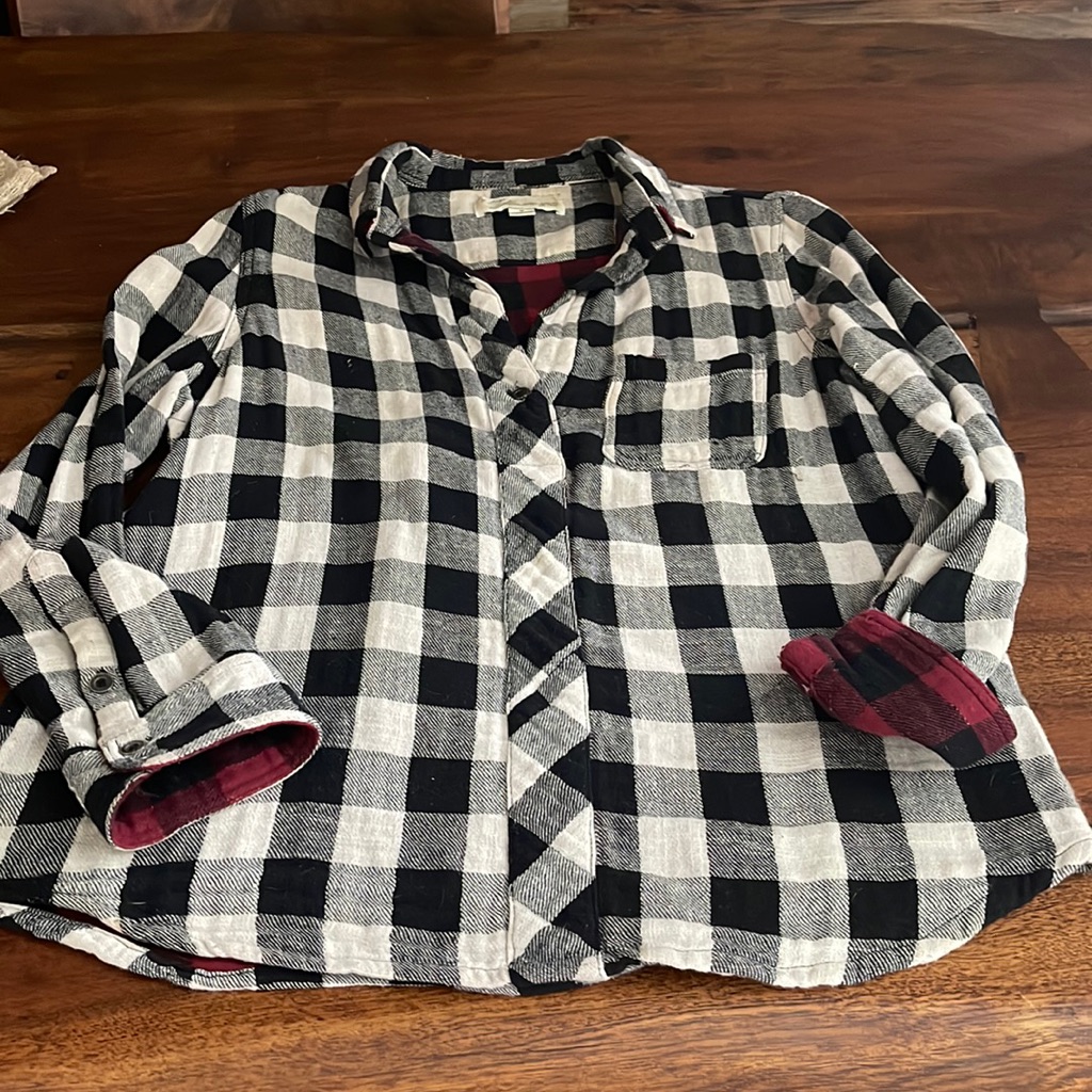 Half Button Down Too